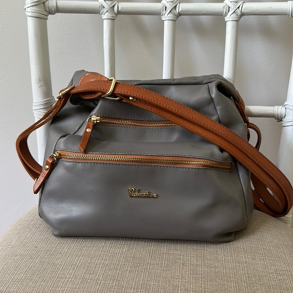 Valentina Bags Valentina Italian Leather Purse Convertible Backpack